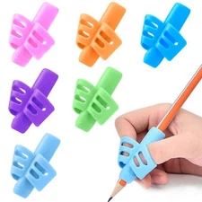 6PCS Pencil Grips Kids Handwriting Posture Correction 2-4 Year Special Needs