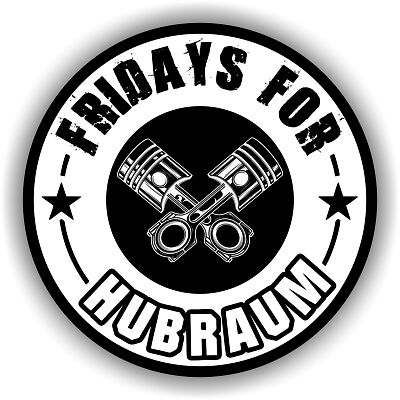 2x Fridays for displacement sticker exterior adhesive white matte 8.5 cm sticker diesel CO2