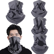 Cycling Half Face Mask Scarf Cover Outdoor Breathable Fishing Hiking Neck Gaiter