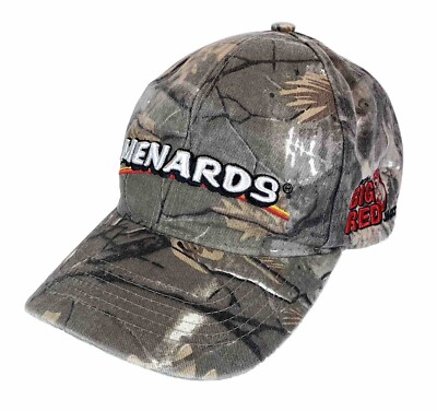 Menards Atlas Big Red Jacks Home Improvement Ball Cap Adjustable Embroidered Hat