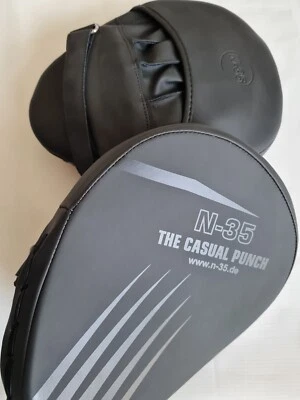 Muay Thai Pratzen MMA Handpratze Kickboxen Karate Schlagpolster Fokus Pad Boxen  - Bild 1 von 4