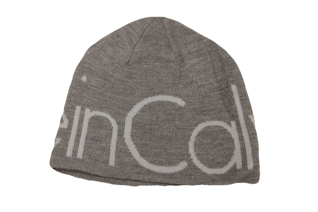 calvin klein logo beanie