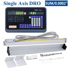1 Axis DRO 5um Linear Glass Scale Single Axis Digital Readout 100-2000mm Scales