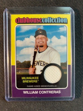 2024 Topps Heritage Relic Clubhouse Collection WILLIAM CONTRERAS Jersey