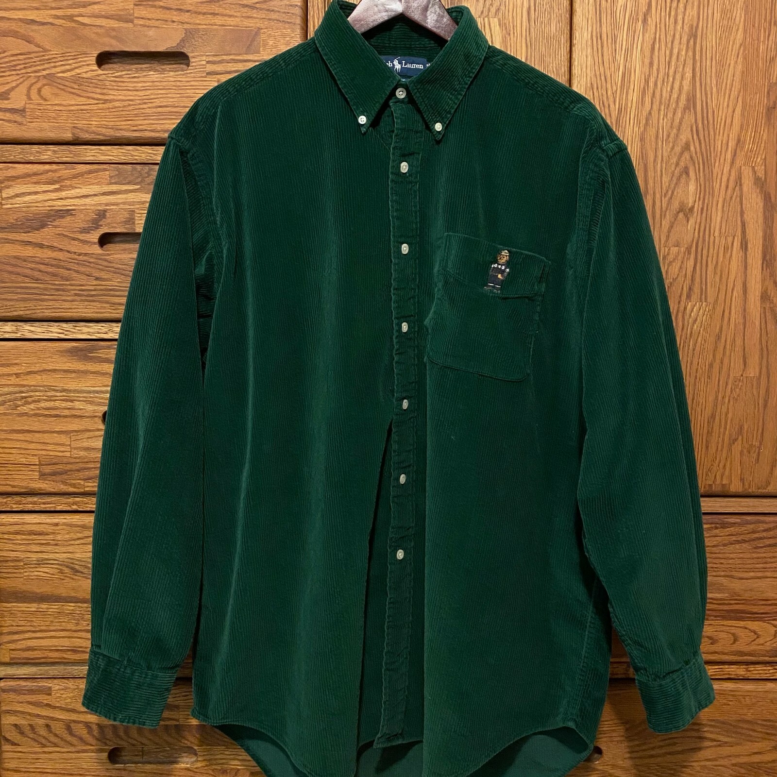 corduroy ralph lauren shirt