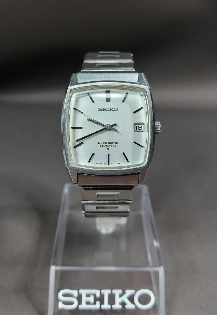 Seiko Lord Matic 5605-5000 Overhaul Vintage Date Automatic