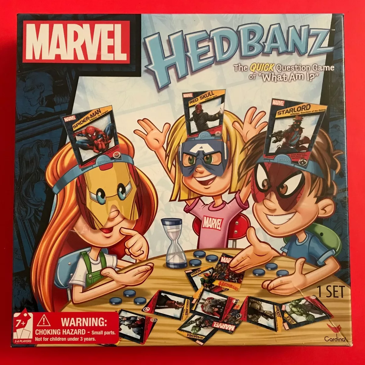 Marvel clearance hedbanz game