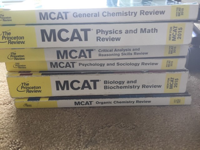 Mcat bundle (Exam Krackers and Princeton review books) eBay