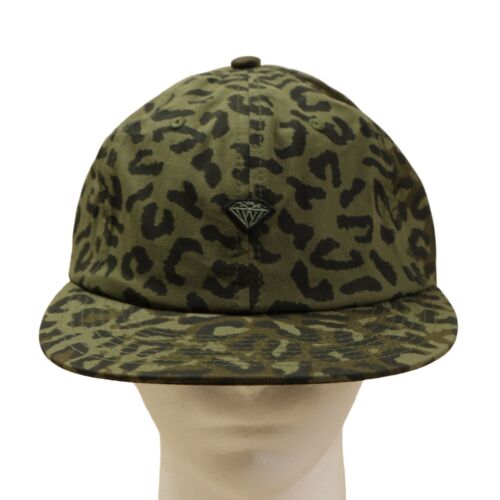 Diamond supply co. Skateboard hat green como snapback cap NWOT hat