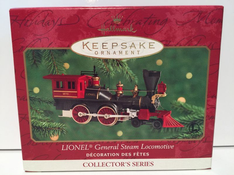 Hallmark Keepsake Ornaments Lionel Train Series General Steam