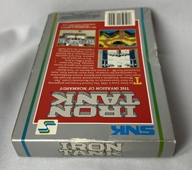 Iron Tank NES Authentic Nintendo Box-Case + Foam Insert Only - No Game