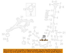 CHRYSLER OEM 11-23 2500 Suspension Components-Lower Cntrl Arm Bolt 6512063AA