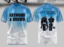 Usher Chris Brown R B 2026 Concert All Over Print S-6XL 3D T-shirt MZ314