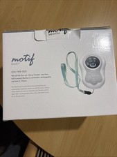 Motif Duo Double Electric Breast Pump MD202 Battery w/ Bottles, Adapter LCD