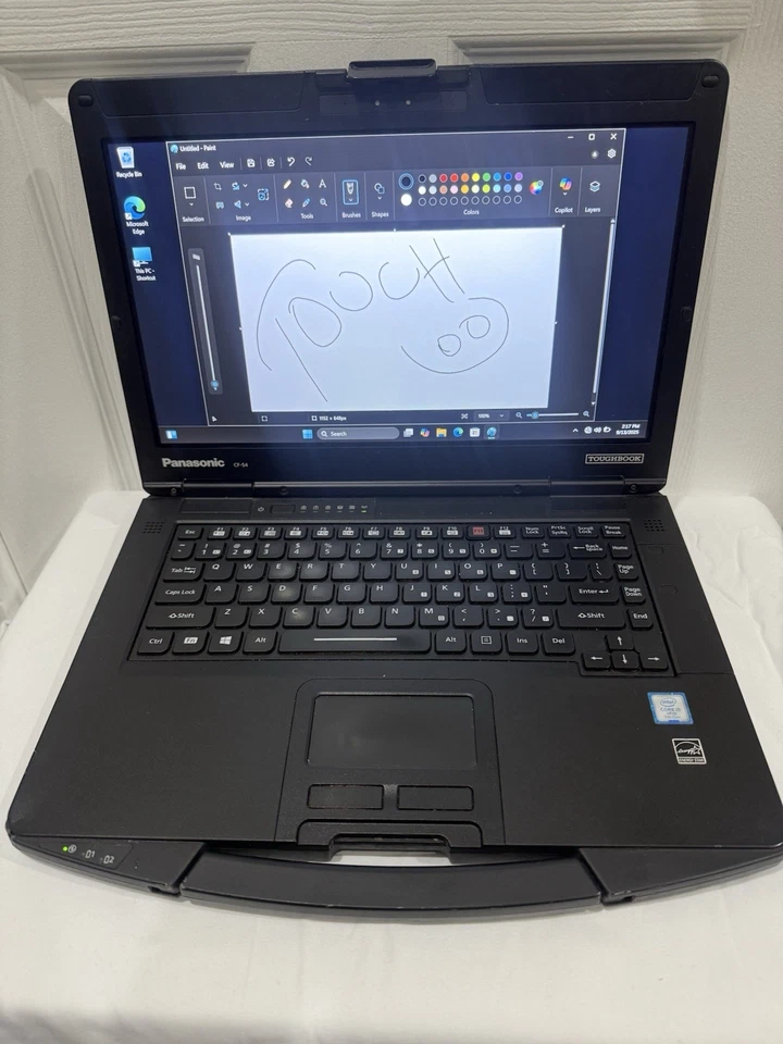 Panasonic Toughbook CF-54 | 14" FHD Touch | I5-7th | 16gb RAM | 512 + 256gb SSD - Image 2 of 4