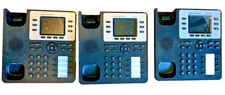 Lot of Grandstream GXP2130 IP Wall Phone PHONE ONLY Color Gigabit VoIP PoE Black