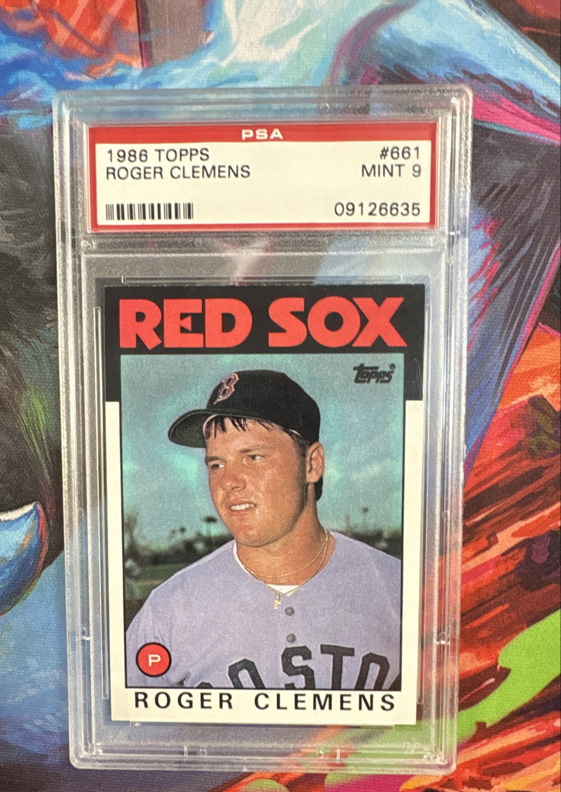 1986 Topps - Roger Clemens #661 PSA 9 MINT