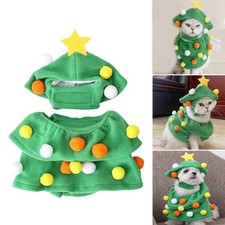 Dog Dress Christmas Tree Clothes Puppy Outfit Cosplay Outfit Photo Props