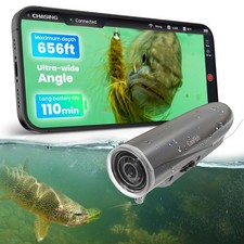 CanFish Fishing CamX Telecamera Finder da Pesca,Esca Action Camera HD 1080P &136°...