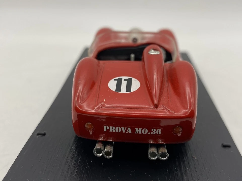 BRUMM Ferrari TR60 Olivier Gendebien 24h Le Mans 1960 1:43 Diecast coche metal - Imagen 4 de 4