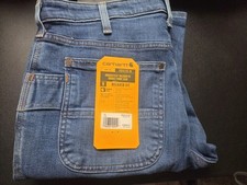 Carhartt Womens Rugged Flex Relaxed Fit Double-Front Jean 10 Tall