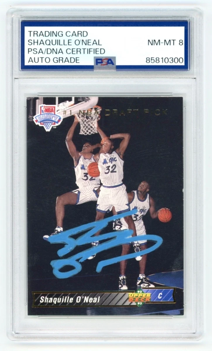 Shaquille O'Neal Basketball 1992-93 Season Sports Trading Cards