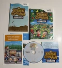 Nintendo Wii Animal Crossing City Folk CIB Complete W/ Manual and Promo Papers