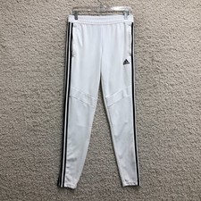 Adidas Adidas Tiro 19 Training Pants Small Adult White Striped Sweatpants Womens