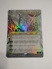 Nicol Bolas, Dragon-God (Borderless) Secret Lair Drop Foil