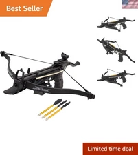 Cobra-System Self-Cocking Tactical Crossbow 80 lb - Precision 225 FPS Hunt Ready