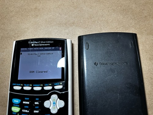 Texas Instruments TI-84 Plus C Silver Edition Graphing Calculator | Tested - Picture 3 of 9