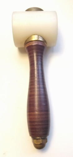 Barry King Professional Grade 18 oz Leather Working Mallet/Hammer Nylon Head