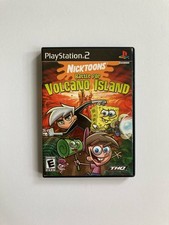 Nicktoons Battle for Volcano Island (Sony PlayStation 2, 2006) PS2 CIB Manual