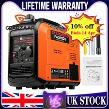 New Inverter Generator Petrol Suitcase for Storm Flood Home Backup Power