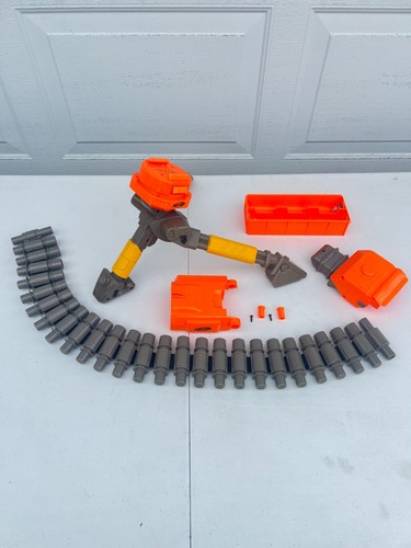 Nerf N-Strike Vulcan EBF-25 Battery Tray Ammo Clip Tripod and MORE