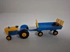 Vintage Matchbox Series No. 39 Ford Tractor Lesney England + No. 40 Hay Trailer
