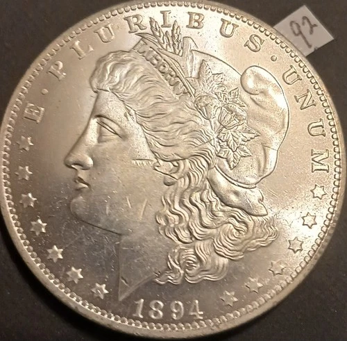 1894 s morgan silver dollar Gem, AU, One Of A Kind