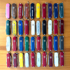 1 Lot of 40 Victorinox Swiss Army Knives 58mm Mixed Colors TSA Confiscated