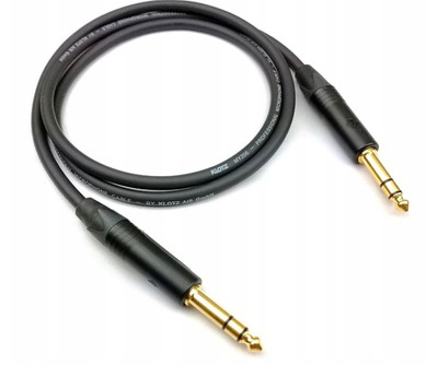 KLOTZ MY206 Audiokabel mit NEUTRIK Stereo-Klinkenstecker (6,3 mm TRS)