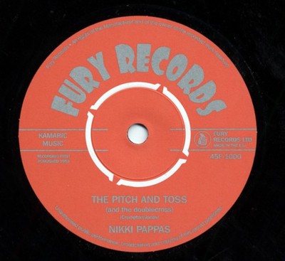 Various - Nikki Pappas - The Fireballs U.K. 7inch, 45rpm - Singles Rock'n'Rol...