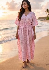Women?s Kaftan Caftan long African Boho Dress Cover-up Caftan Gown Maxi