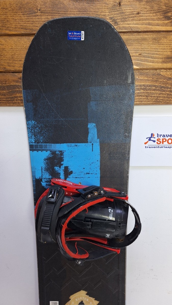 Burton Radius 155 cm Snowboard + Burton M Bindings Winter Snow