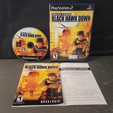 Delta Force Black Hawk Down PlayStation 2 PS2 Game CIB