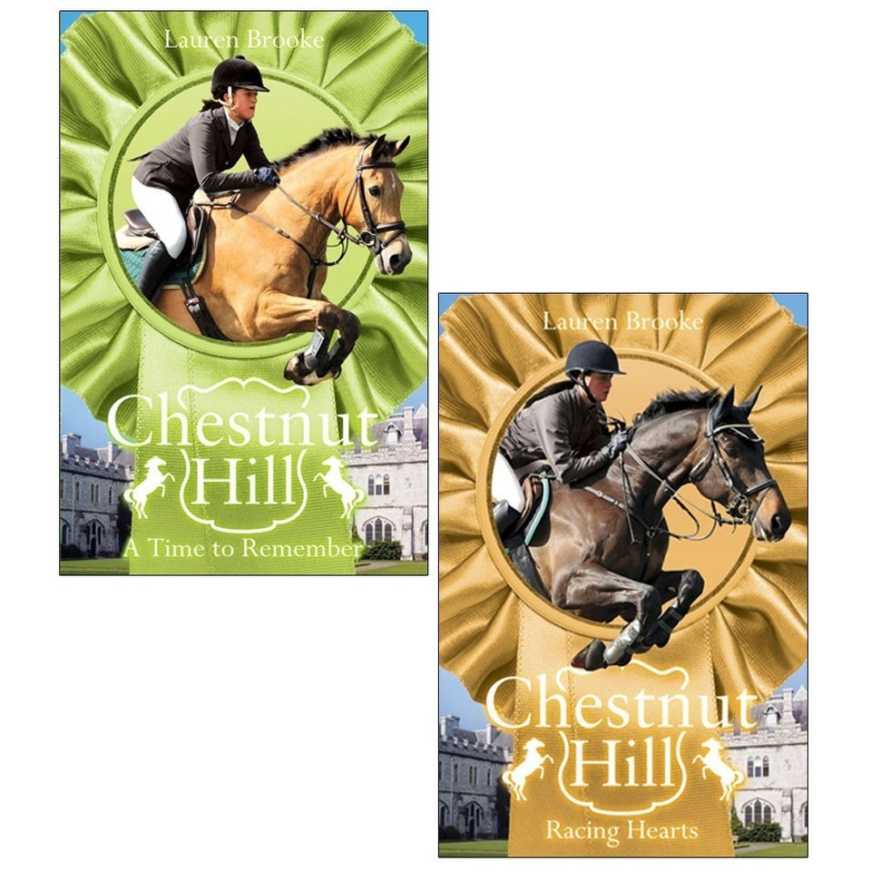 Chestnut Hill Series 2 Books Collection Set by Lauren Brooke Time to Remember
