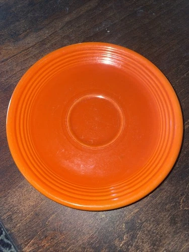 Fiestaware Saucer Orange