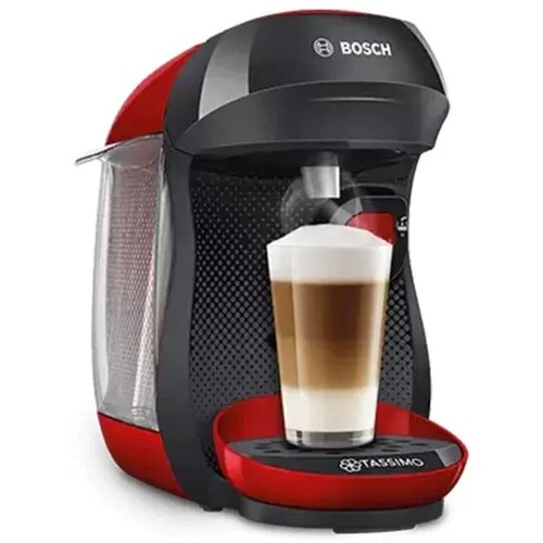 Machine à Café à Capsule Bosch Tassimo Happy TAS1002N - Rouge & Blanc (Neuve)