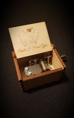 Stephen Sanchez Until I found you Holz Spieluhr - Personalisierbar