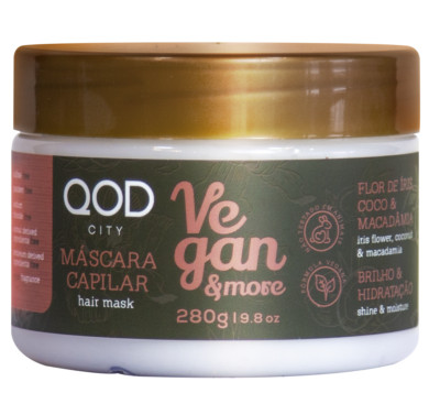  QOD VEGANE NATRIUMCHLORID (SALZ) KOSTENLOSE HAARMASKE 250ml 