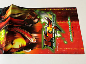 KOF Maximum Impact Regulation "A" Arcade Art Set & Flyer Japan (SNK Neo Geo)