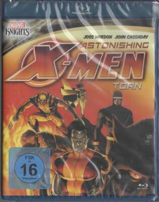 Marvel Knights Astonishing X-men Torn Blu Ray NEU Joss Whedon John Cassaday